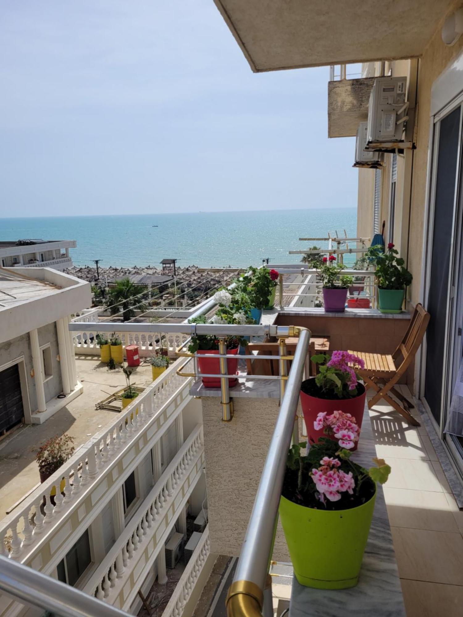 Beach View Apartment, Golem Durrës Esterno foto